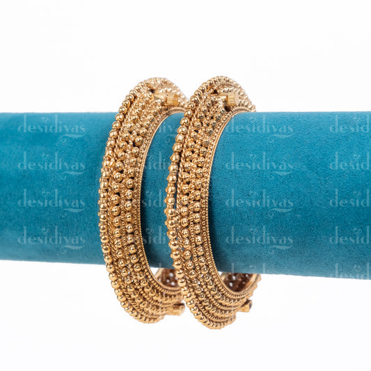 Golden Openable Bangles