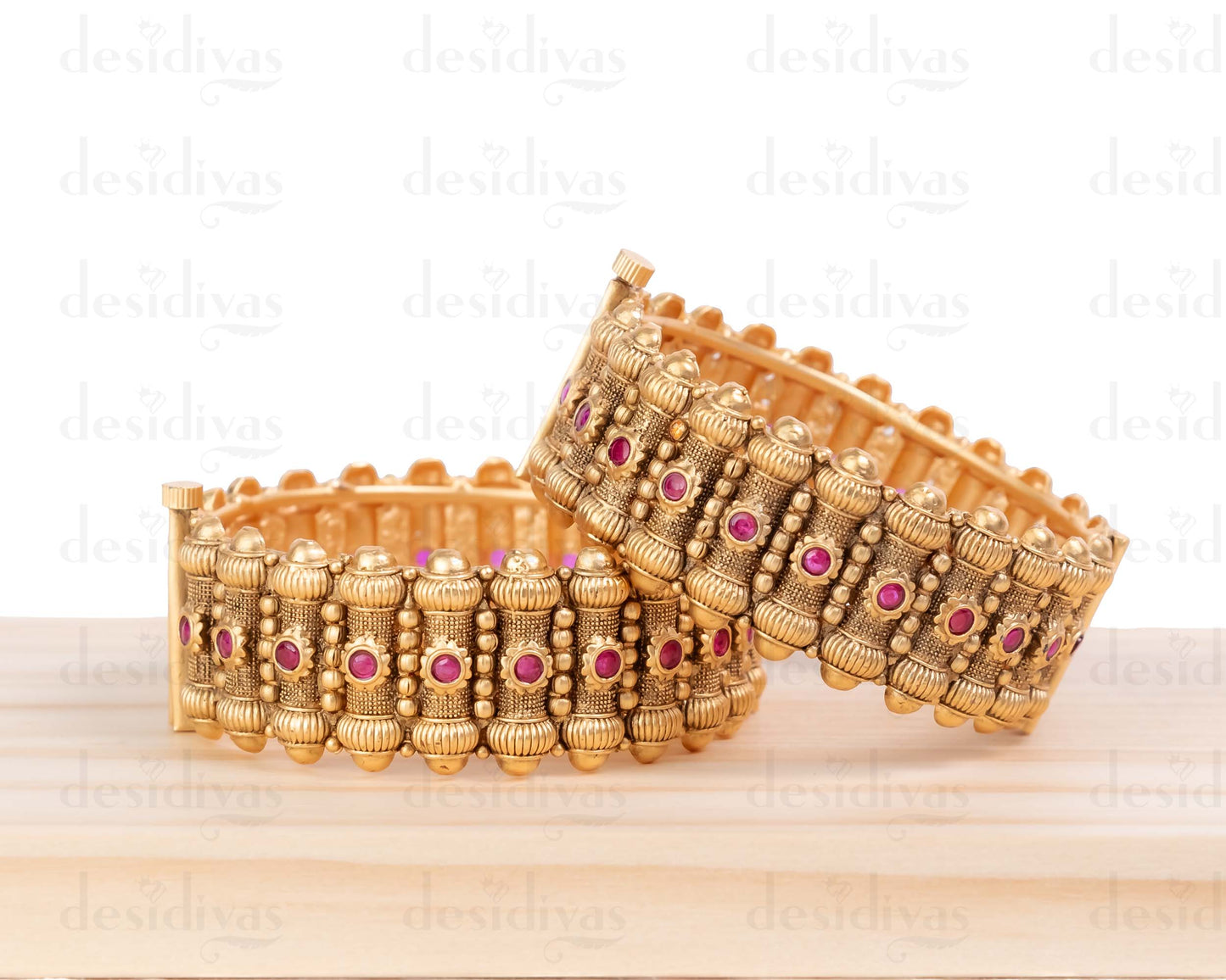 Golden Openable Bangles