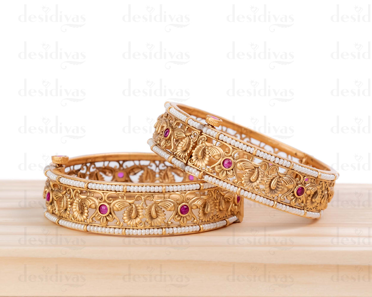 Golden Openable Bangles