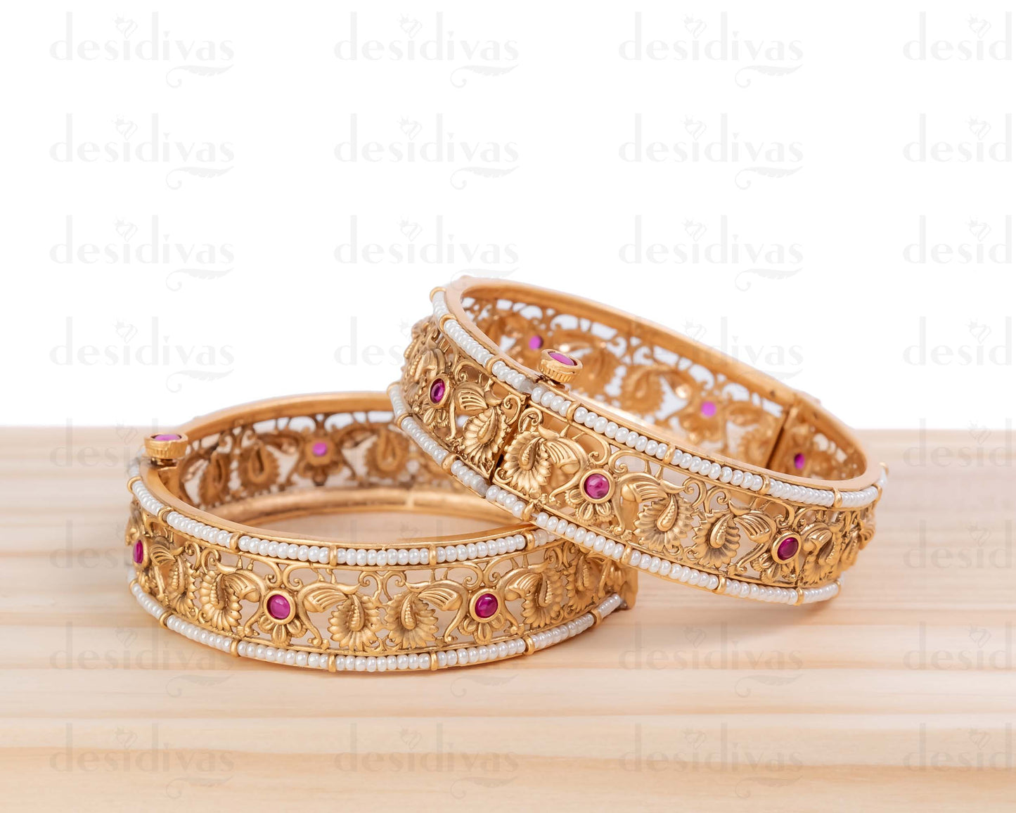 Golden Openable Bangles