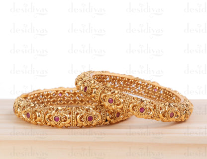 Golden Openable Bangles