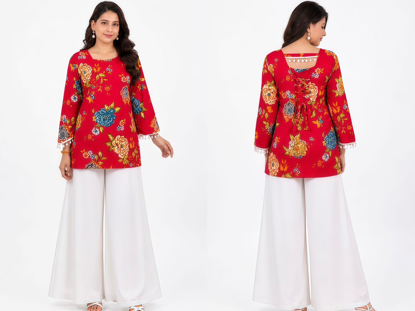 Scarlet Dream Corset Kurti🎀