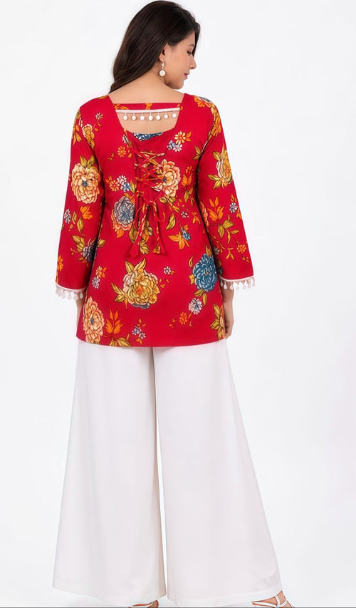 Scarlet Dream Corset Kurti🎀