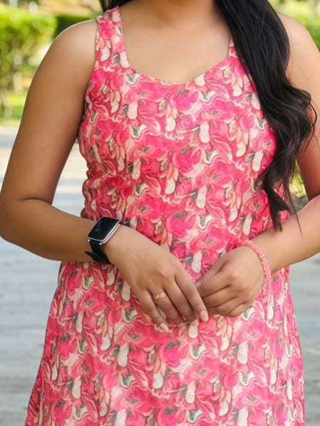 Elegant Printed Rayon Kurti for Women | Daily & Festive Wear