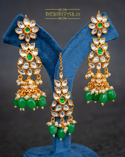 ''Hiraav'' Tyaani Kundan Inspired kundan Polki Chokar set