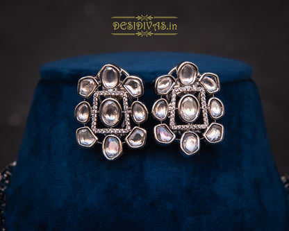 ''Noorani'' Kundan Polki Necklace Set