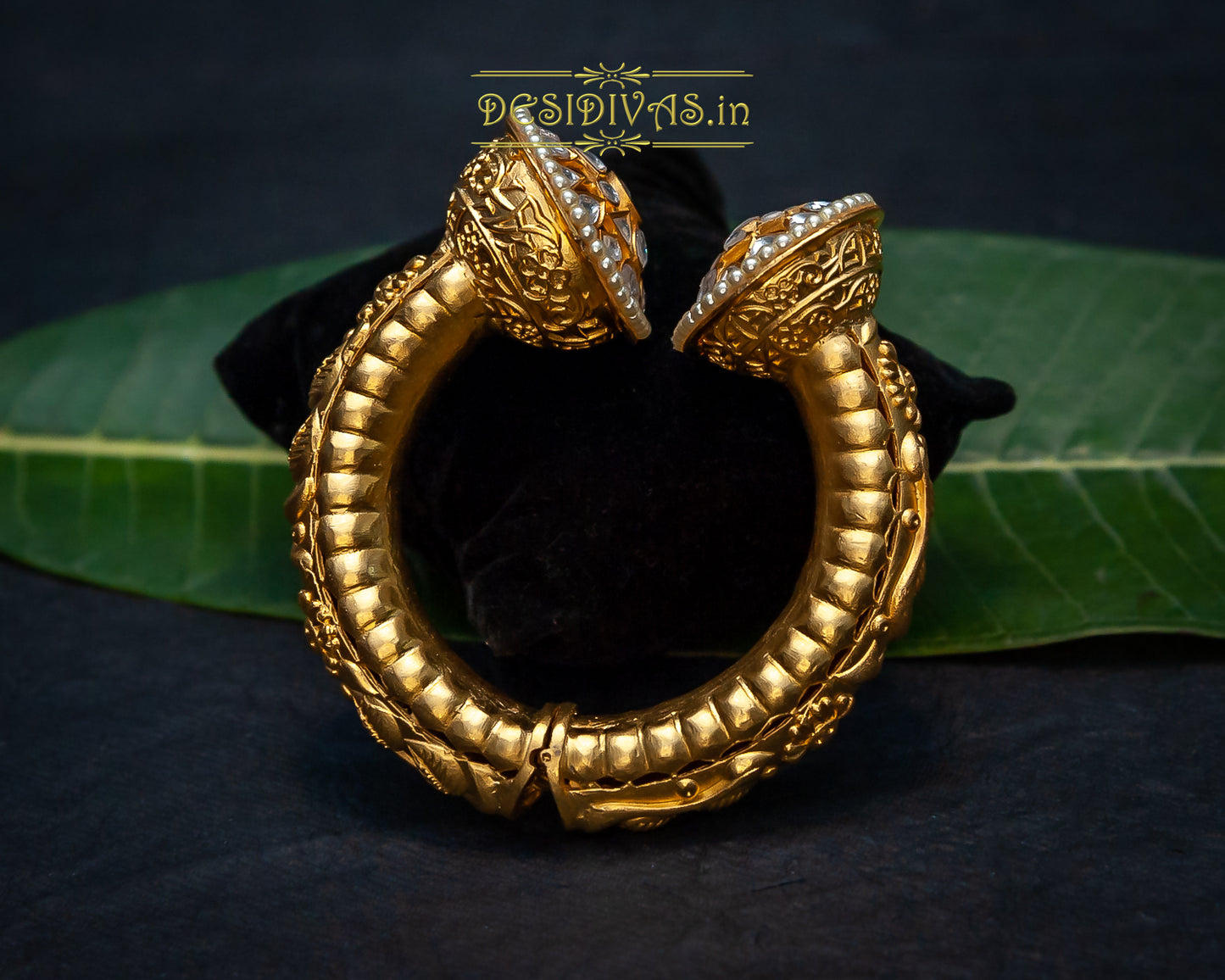 Traditional Padmavati Rajwadi Kada Bangle