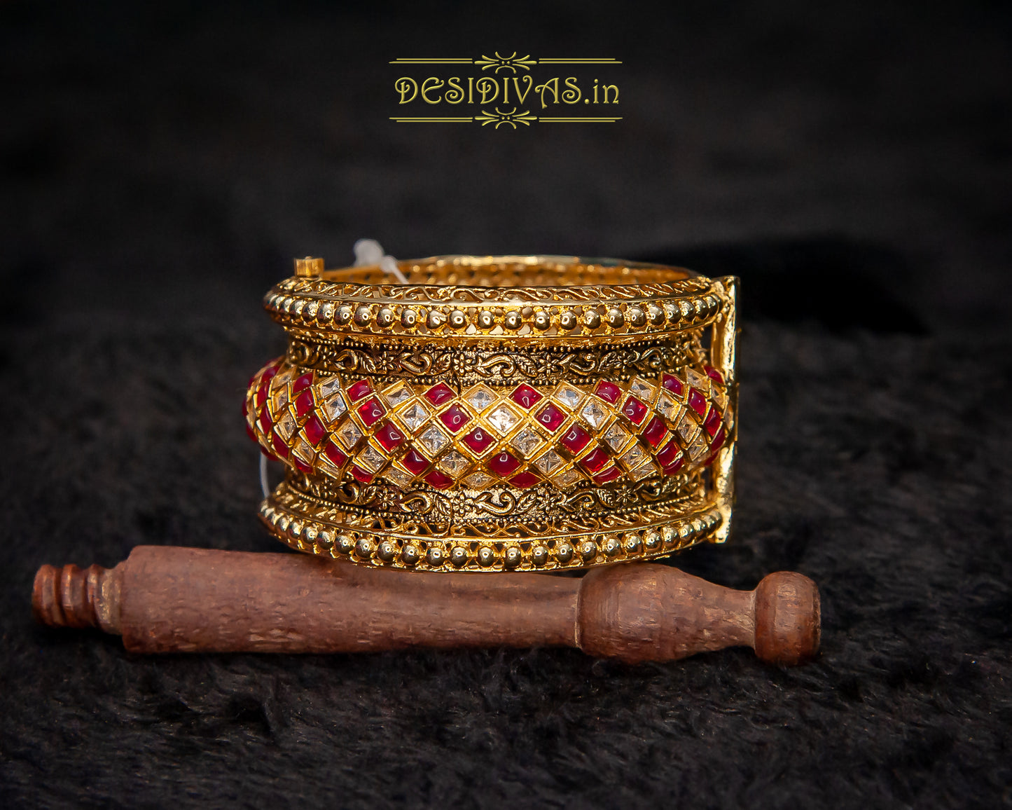 Traditional Padmavati Rajwadi Kada Bangle