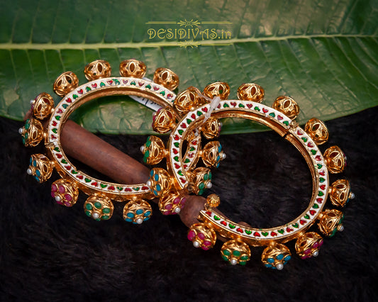 Traditional Padmavati Rajwadi Kada Bangle