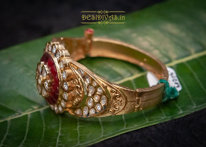 Premium Quality Tyaani inspired Kundan Polki Bracelet