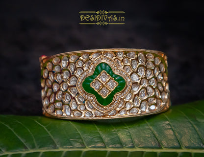 Premium Quality Tyaani inspired Kundan Polki Bracelet