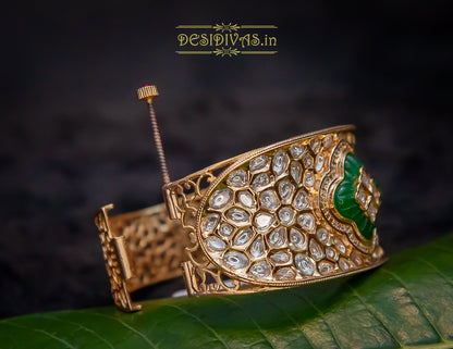 Premium Quality Tyaani inspired Kundan Polki Bracelet