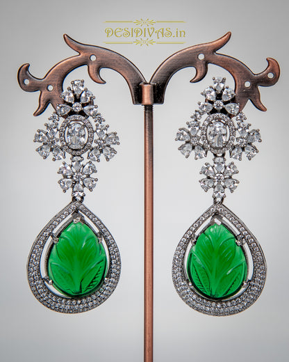 Sufian Stunning Swarovski Multi Doublet Stone Dangler Earring