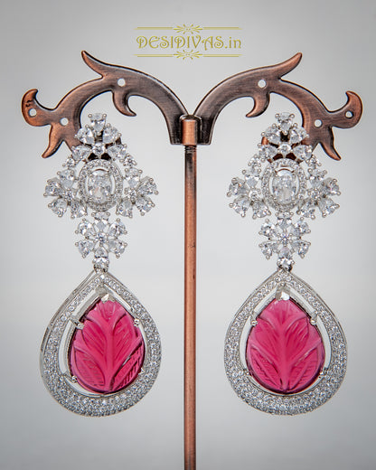 Sufian Stunning Swarovski Multi Doublet Stone Dangler Earring