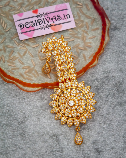 Kundan Kalangi/Kalgi for Men's Safa/Groom Pagdi/Dastar jewel