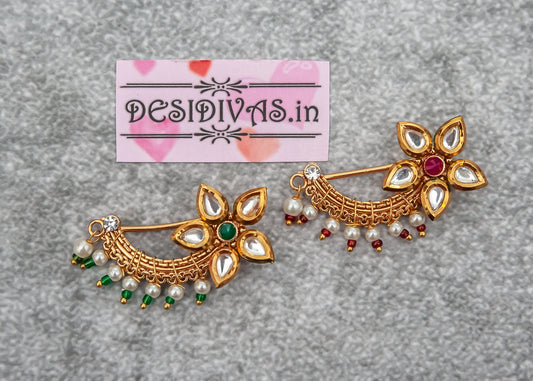 Bridal Maharashtrian Clip-On Nath