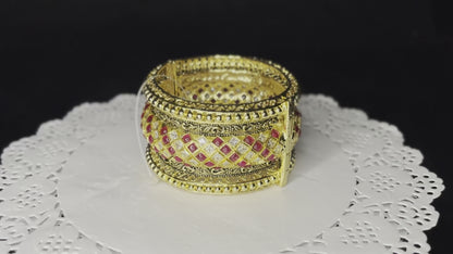 Traditional Padmavati Rajwadi Kada Bangle