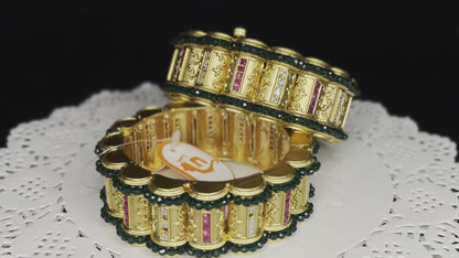 Traditional Padmavati Rajwadi Kada Bangle